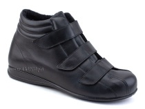 5008-02-1 Плюмекс (Plumex), ботинки для взрослых зимние, натуральная шерсть, кожа, черный, полнота 10 в Кемерово