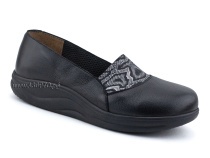 81-22-417/58Ч Рикосс (Ricoss) туфли для взрослых, кожа, черный, полнота 9 в Кемерово