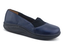 81-22-417/58С Рикосс (Ricoss) туфли для взрослых, кожа, синий, полнота 9 в Кемерово