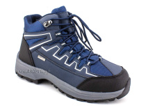 А45-163-2 Сурсил-Орто (Sursil-Ortho), ботинки подростковые зимние, натуральная шерсть, искуственная кожа, мембрана, синий, черный 