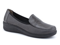 84-51И-22-402/30 Рикосс (Ricoss) туфли для взрослых, кожа, серый, полнота 9 в Кемерово